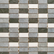 Mosaik-Schwarz-Weiss